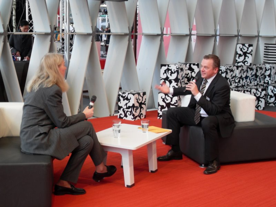 CeBIT 2009, design: driving innovation, interview with Dr. M. Lucht, Fraunhofer Institut für Digitale Medientechnologie
