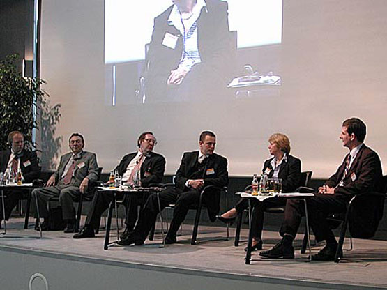 Energy Summit at the HANNOVER MESSE 2002, panel discussion