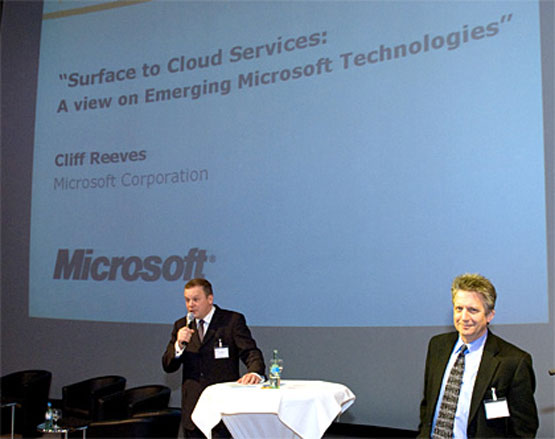 Gründerkongress Multimedia 2008, Interview with Cliff Reeves, Microsoft Corporation
